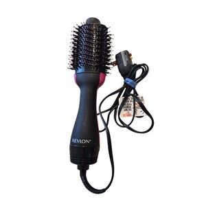 Revlon One Step Volumizer Hair Dryer Hot Air Brush Styler RVDR5222 Black Pink